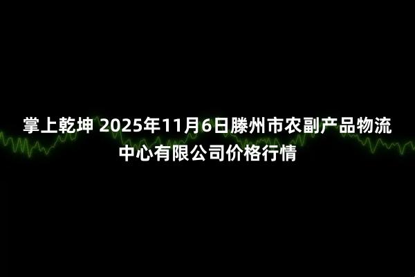 掌上乾坤 2025年11月6日滕州市农副产品物流中心有限公司价格行情